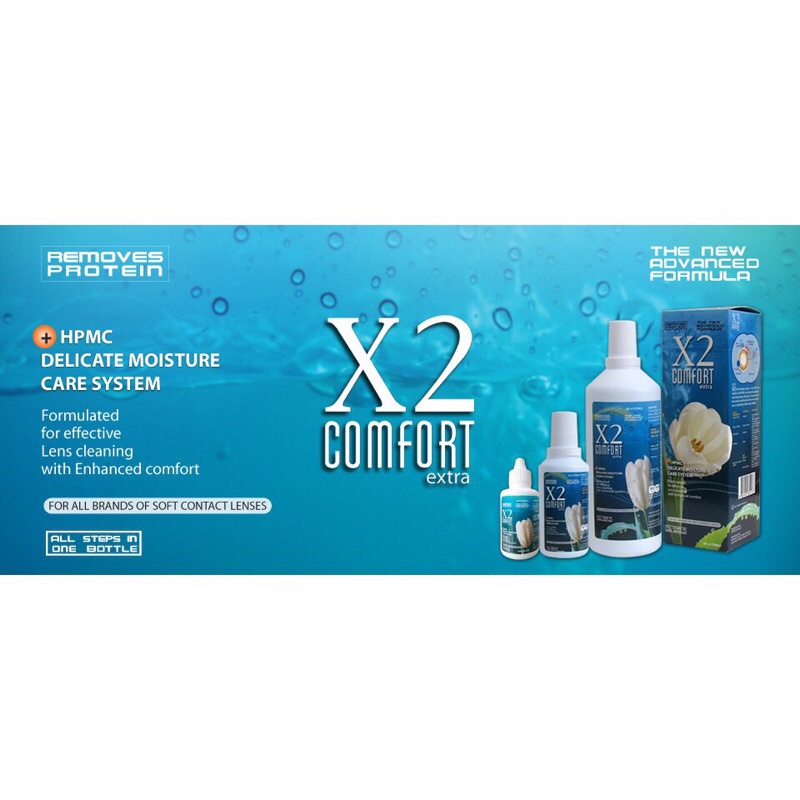 CAIRAN SOFTLENS X2 COMFORT 60ML / AIR SOFTLENS NICE LOOK 60ML / CAIRAN PEMBERSIH SOL-8