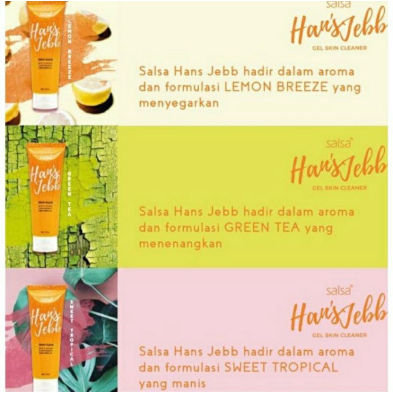 SALSA HAND JEBB | GEL PERONTOK DAKI &amp; KETIAK HITAM LULUR TANPA BILAS | GEL SKIN CLEANSER