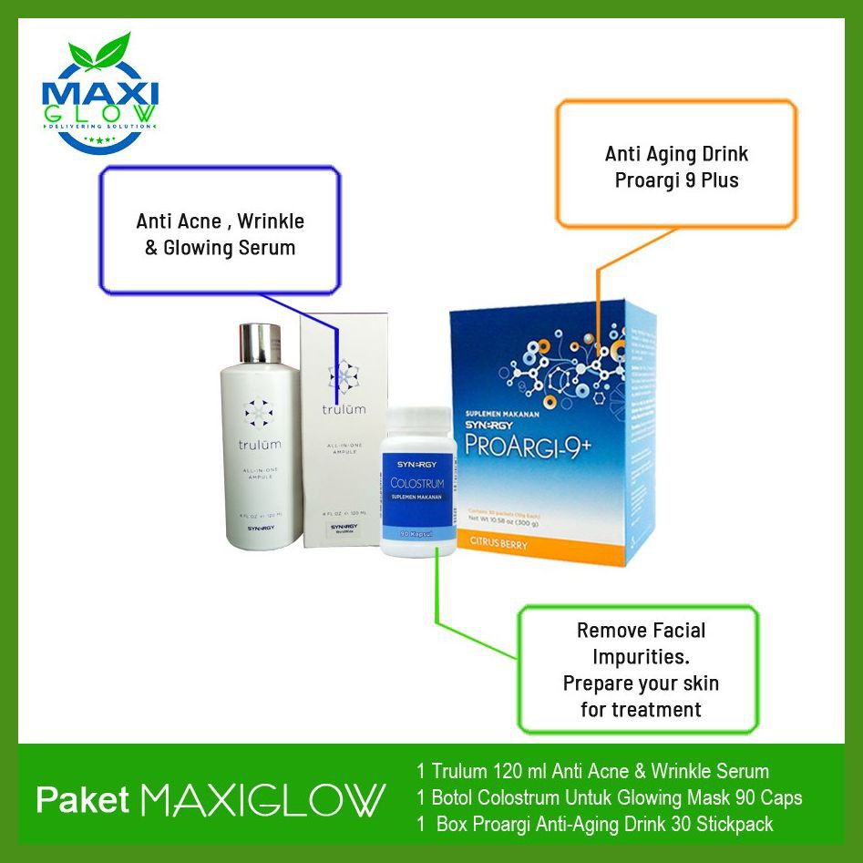 Maxi Glow Pemutih Wajah BPOM Cepat Dan Ampuh