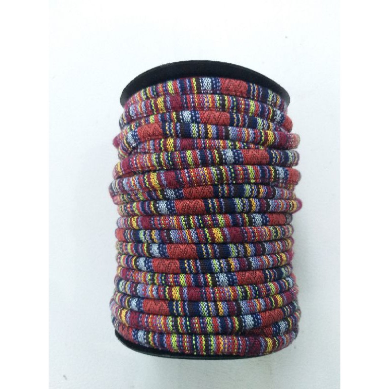 Tali Motif Tenun Tali Gelang Tenun Etnik Unik etnic ethnic indian lombok Tali Kalung Masker-11