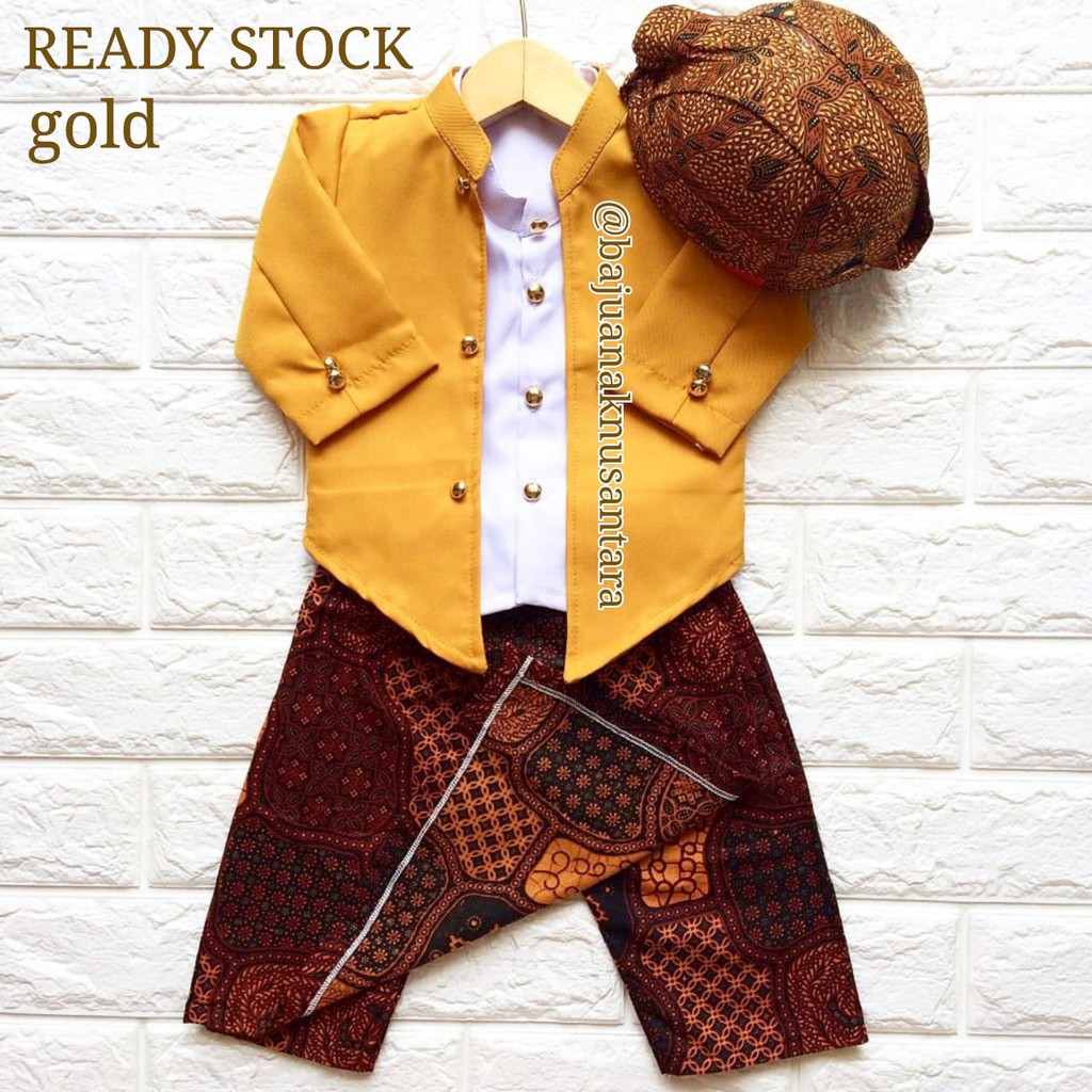 USIA 0 2TH READY STOCK BESKAP ANAK OVJ CELANA ROK  BATIK  