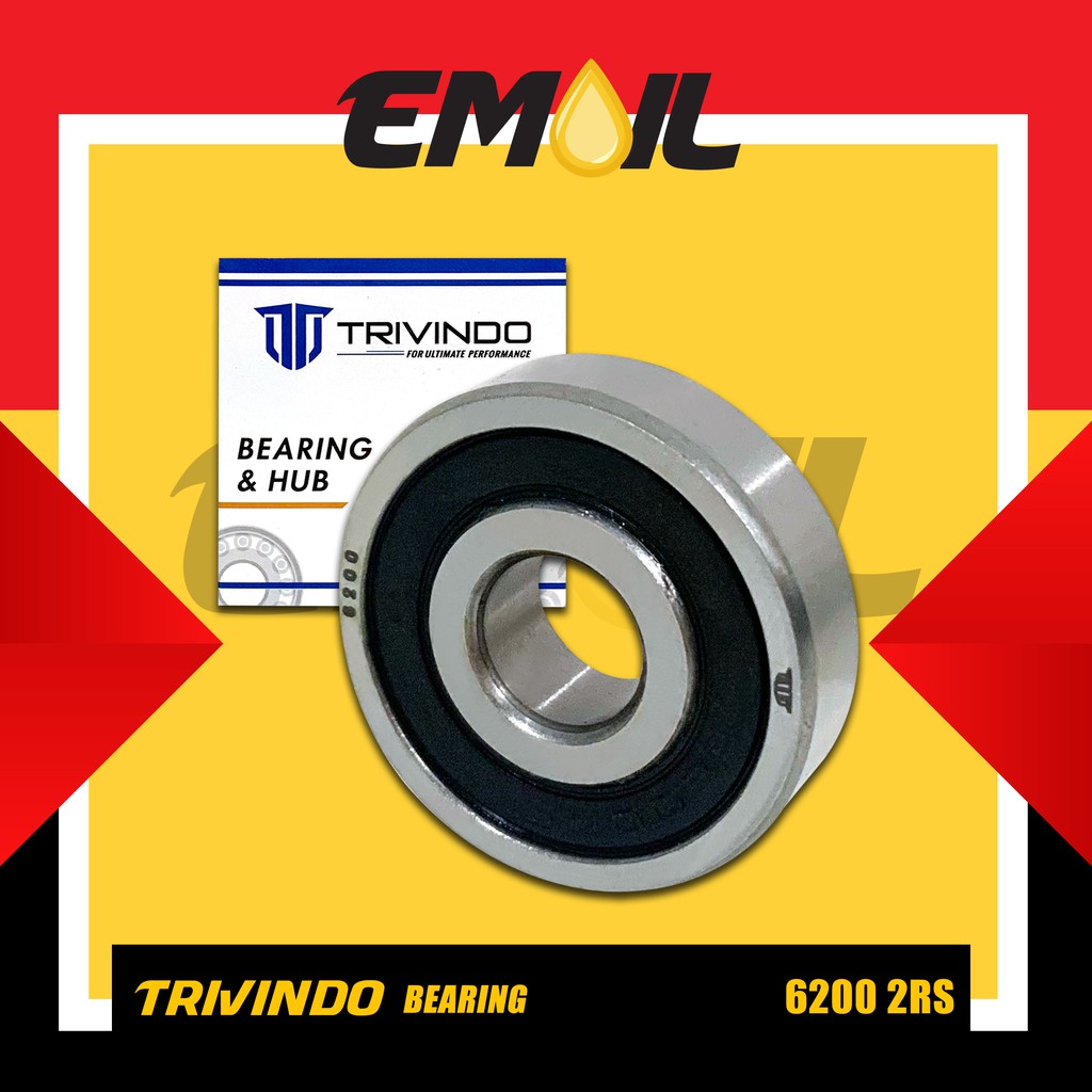 Ball bearing laher 6200 2RS Trivindo