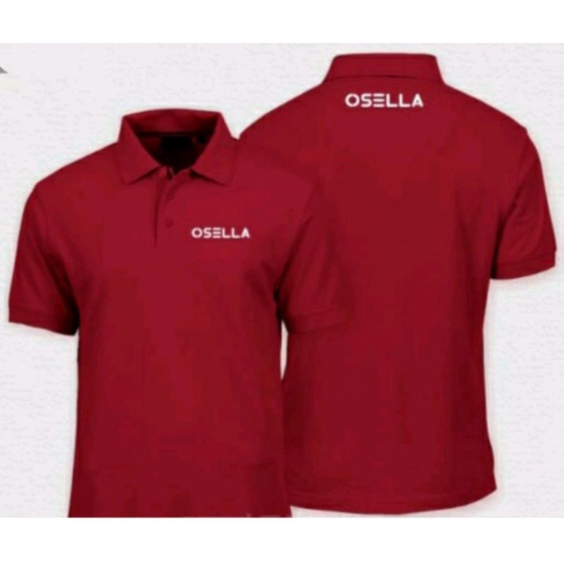 KAOS OSELLA KAOS POLO COTTON OSELLA KAOS KERAH OSELLA BORDIR.