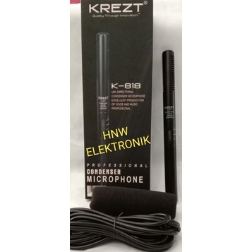 mic krezt 818 microphone condenser kondenser KREZT K 818