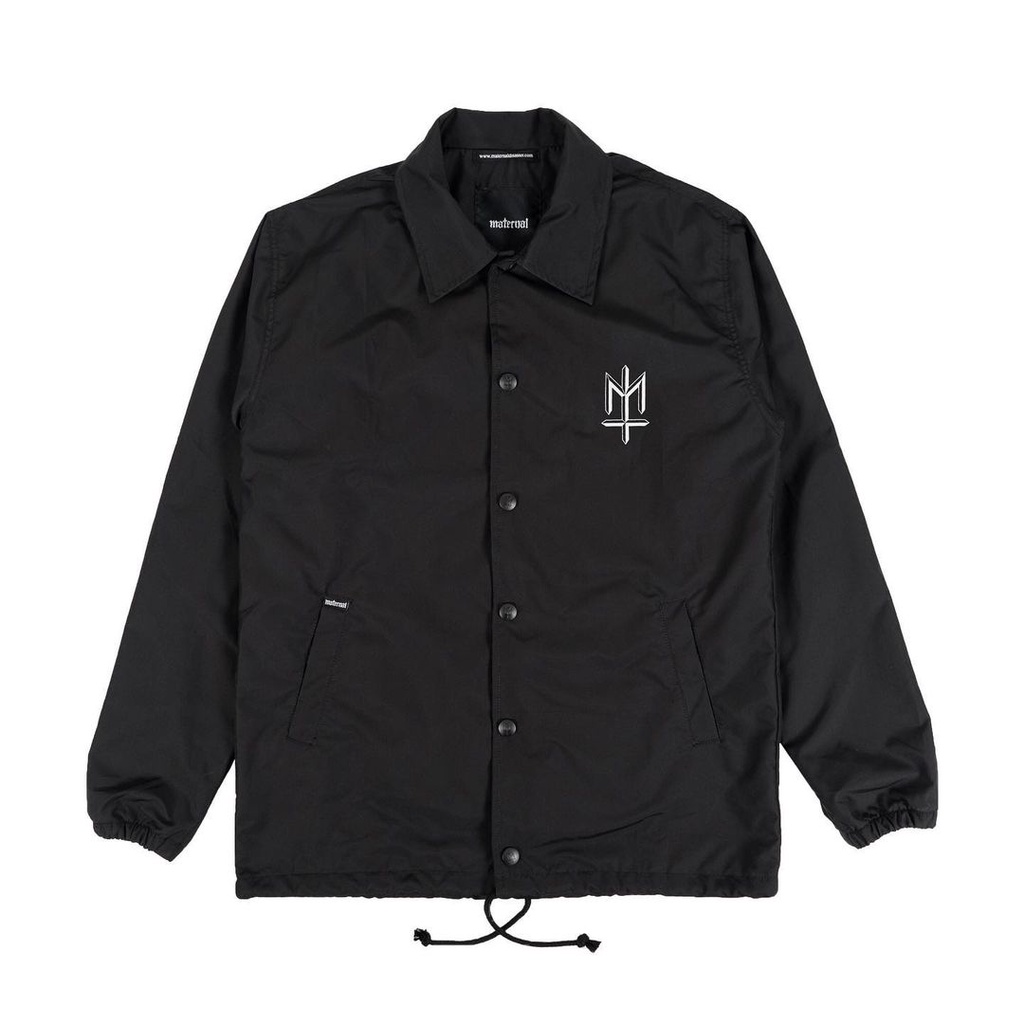 COACH JACKET MATERNAL DISASTER LOGO