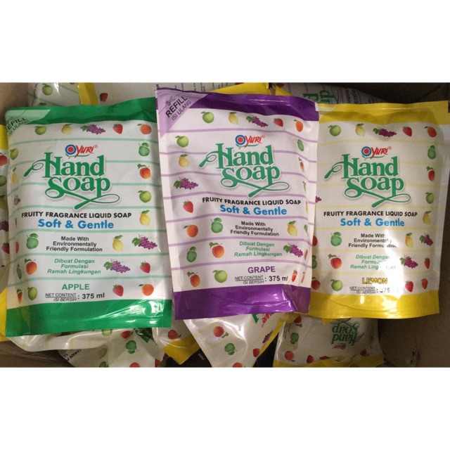 Yuri hand soap refill 375ml