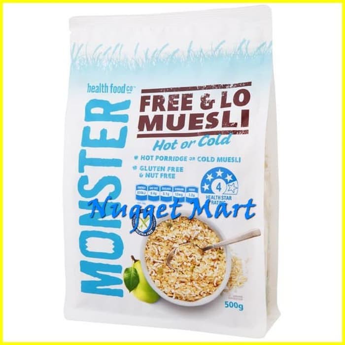 

Monster Free & Low Muesli 500 gr