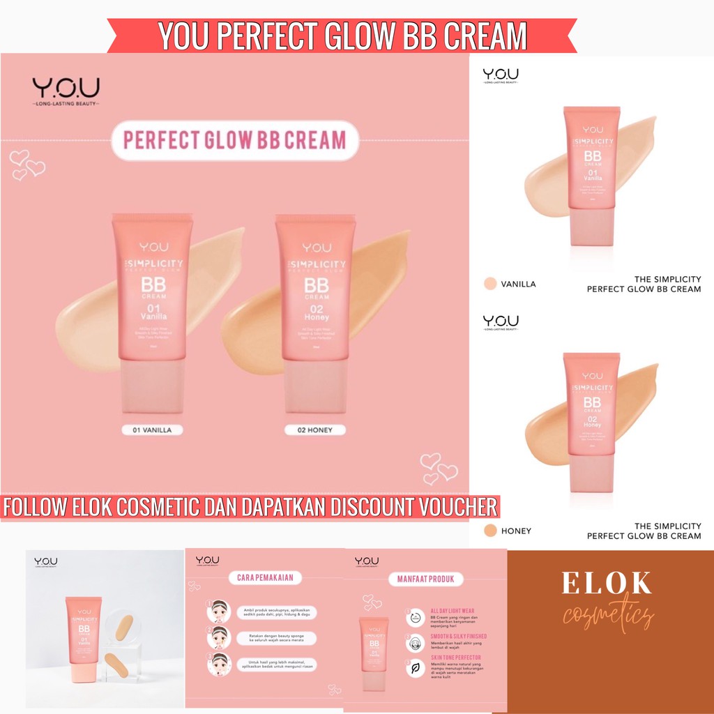 ELOK - YOU THE SIMPLICITY PERFECT GLOW BB CREAM 25 ml