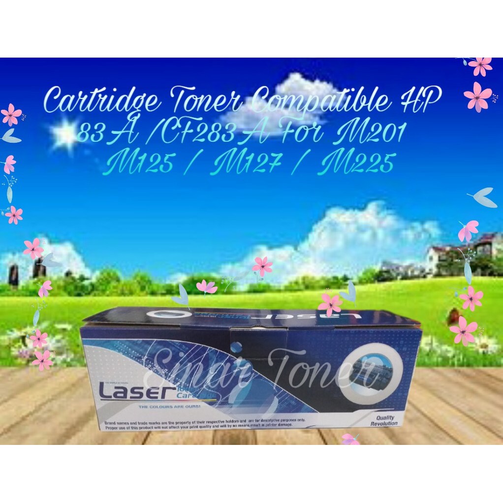 Cartridge Toner Compatible HP 83A CF283A CF 283A M201 M201dw M125 M125a M127fn M225 M225dw M225dn