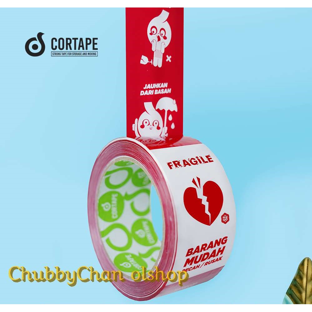 LAKBAN FRAGILE | JANGAN DIBANTING | HANDLE WITH CARE | ANTI PATAH HATI - MASCOT