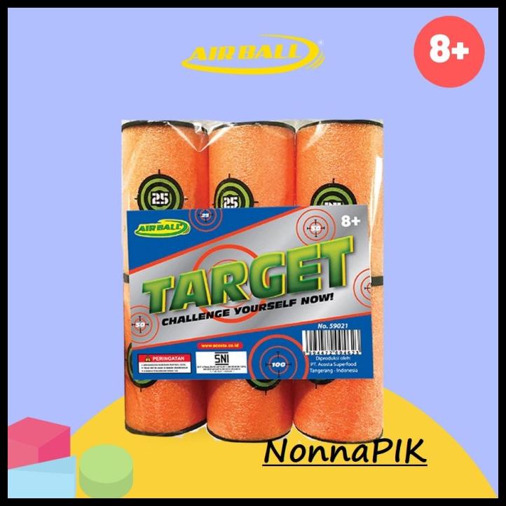 Airball Target Nerf Busa Isi 6 Pcs Best Seller Promo Ramadhan