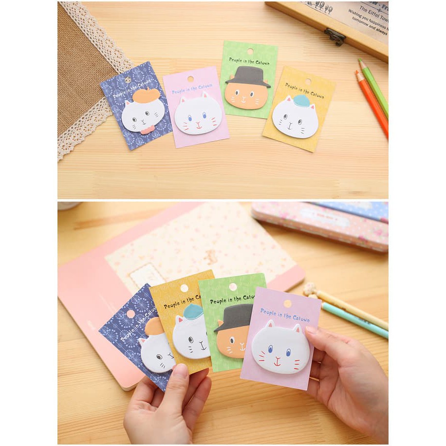 

cat Memo tulis, memo kecil, Memo pad, Stick it, tempelan memo kucing