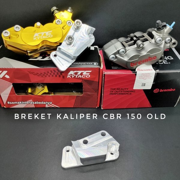 Readyy Breket kaliper ktc brembo 4p p4 Cbr 150 old cb 150 sonic braket kaliper Brembo 4 piston Stok