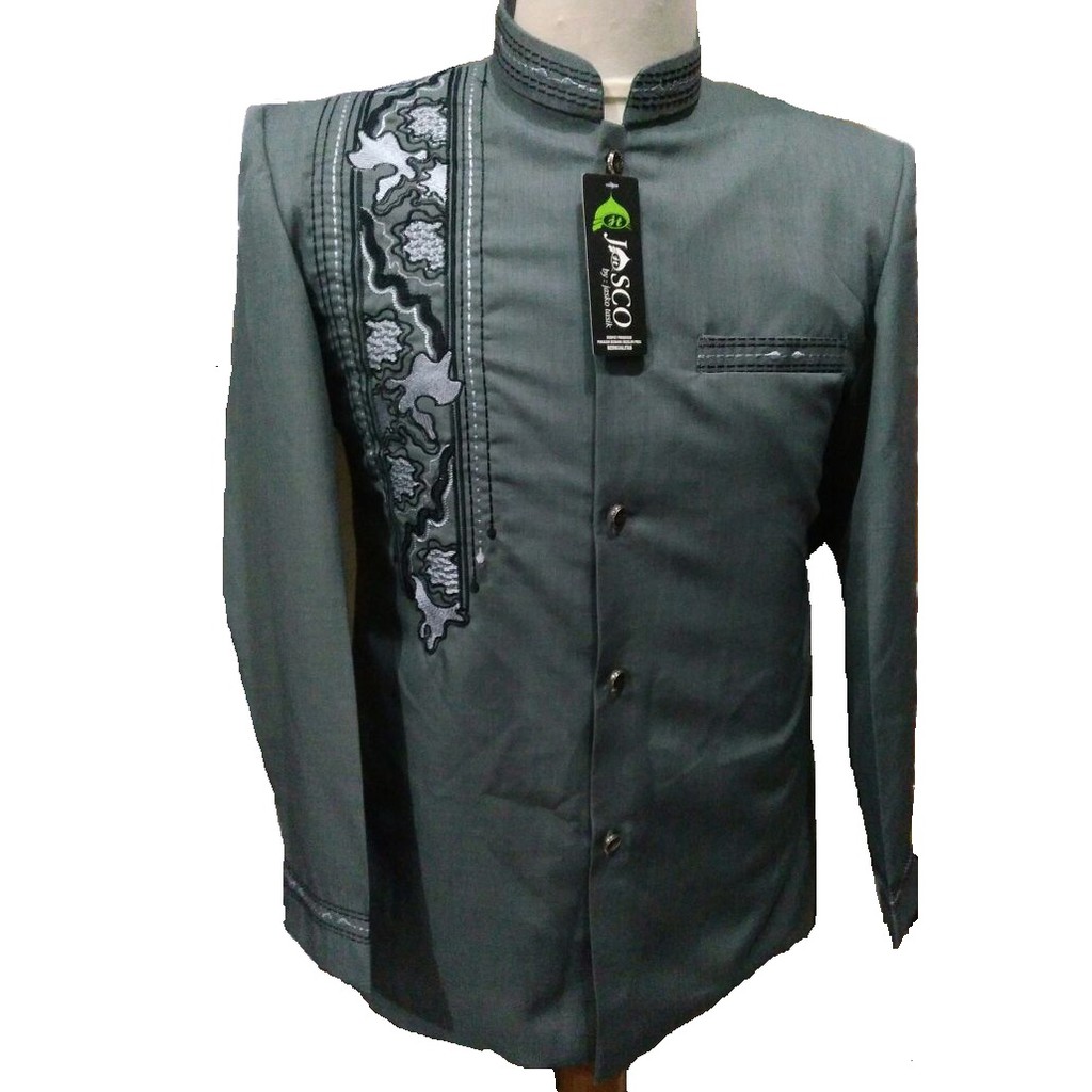 Jasko - Jas Koko Sorban Batik Abu - Abu