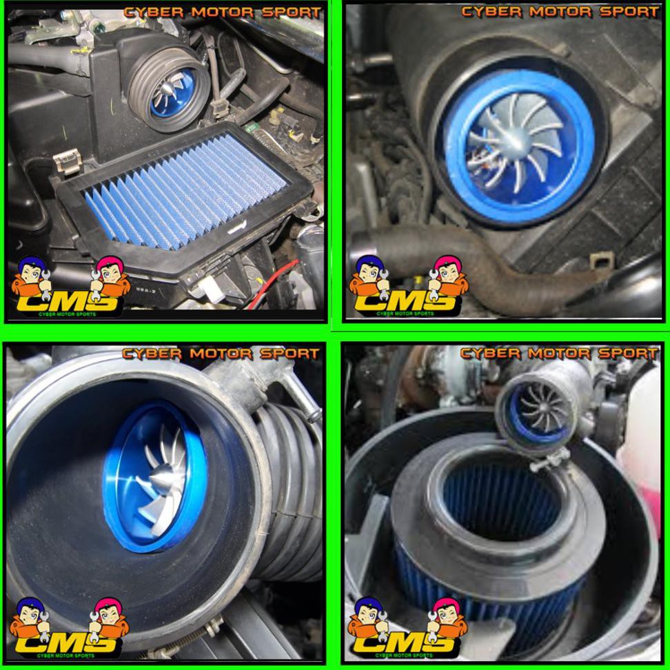 E0919 Simota Turbo Ventilator Double Blade. Turno Ventilator Saluran Filter Udara Universal Double