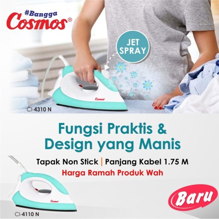 COSMOS Setrika Listrik CI 4310 N MURAH BANGET / GARANSI RESMI