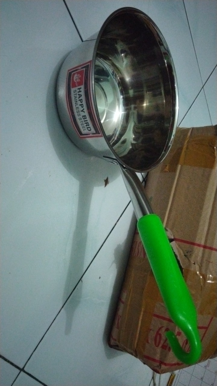 Panci Mie Stainless Steel Tebal Gagang Warna 16cm,18cm/panci Susu Stainles Tebal/gayung Air Stainles