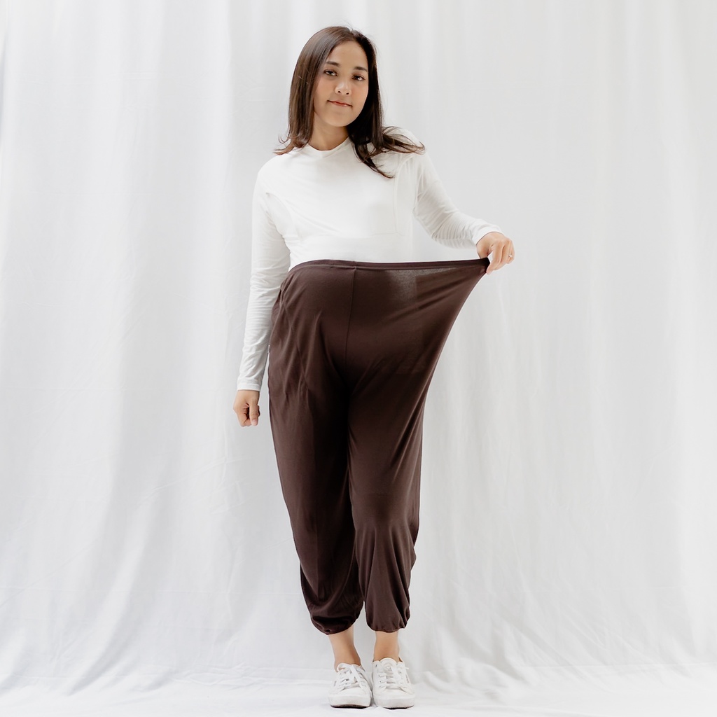 [PRODUK BONUS PROMO] Bajuboo Livi - legging JUMBO bumil friendly