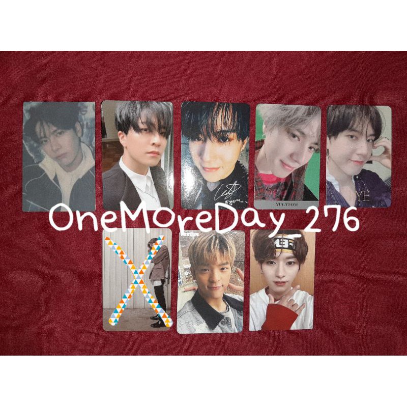 PHOTOCARD/PC GOT7 YCMN YOUNGJAE, SPINNING TOP YUGYEOM