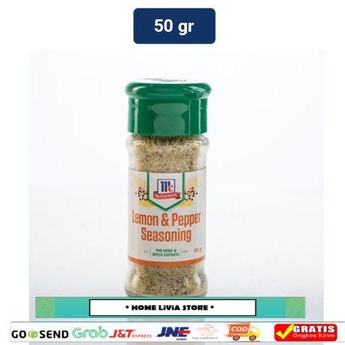 

McCormick's Lemon & Pepper Seasoning 50 G
