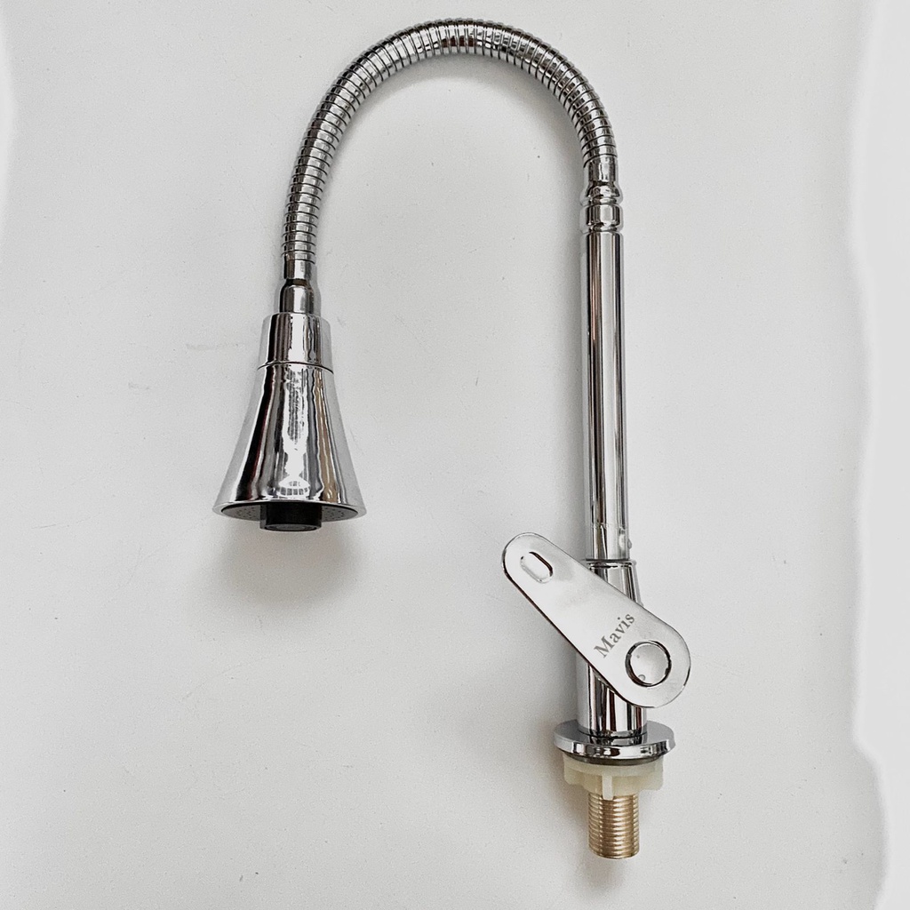 Keran air Angsa Flexible Tanam Dapur 2in1 MV - Kran air Sink Wastafel Meja Cuci Piring Kitchen Faucet