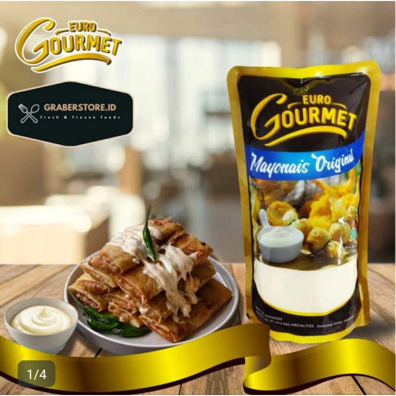

Mayonaise Euro Gourmet 1Kg untuk usaha kuliner