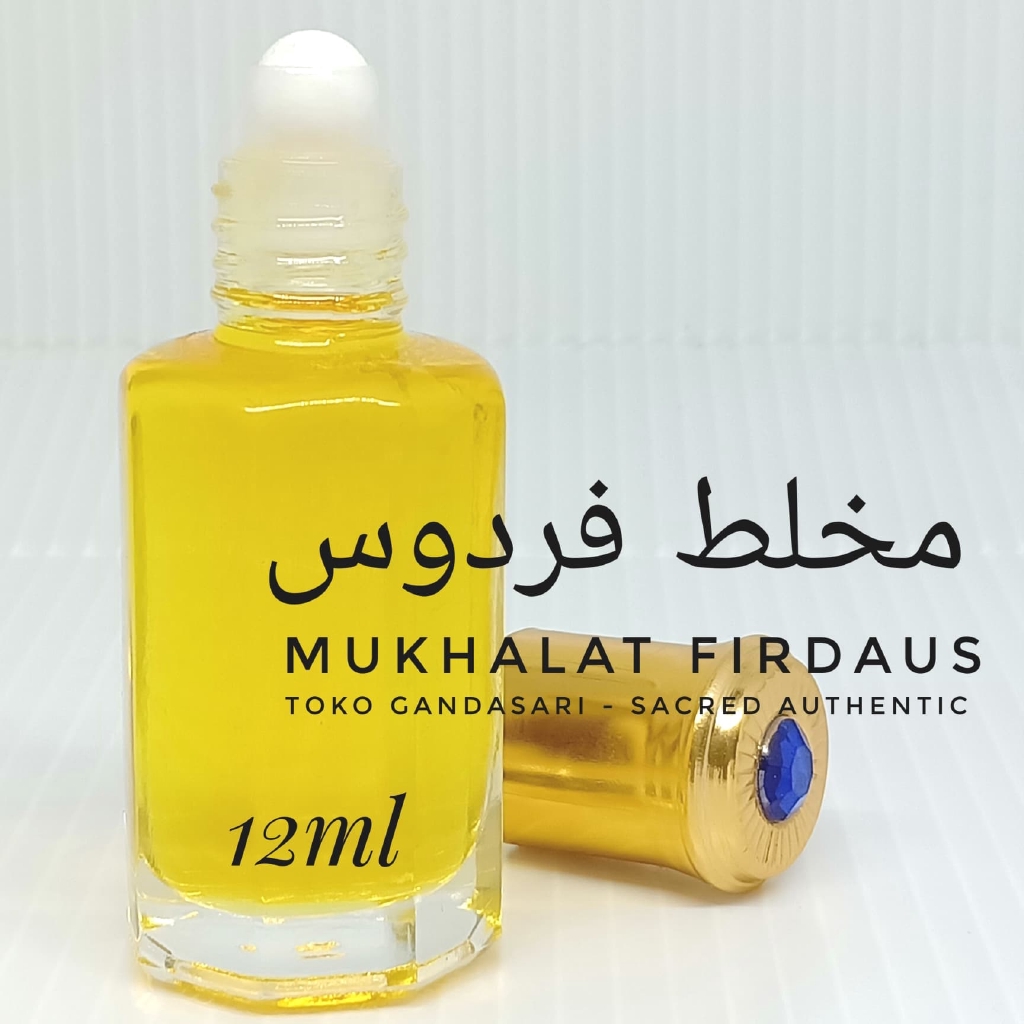 ORI minyak parfum MUKHALAT FIRDAUS Arab Saudi 12ml mukholat murni