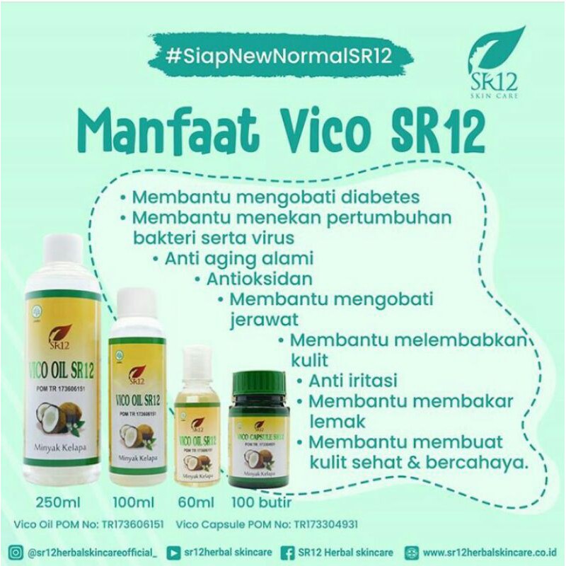 vico oil dan vico  kapsul SR12