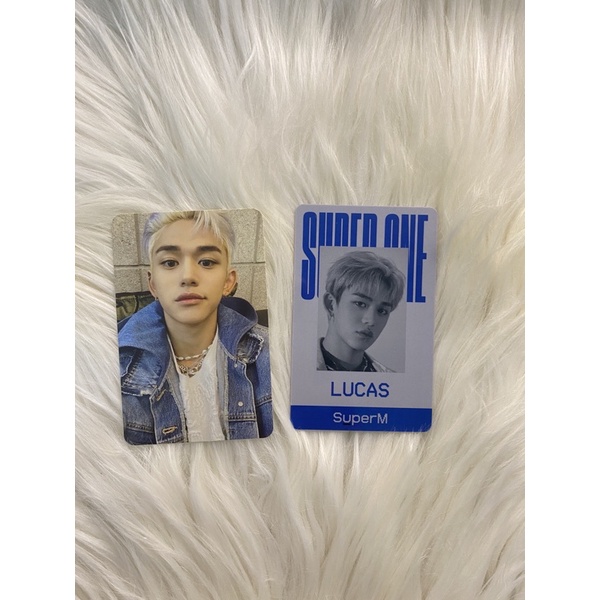 PC LUCAS SUPER ONE US VER + ID CARD LUCAS PHOTOCARD SUPERM