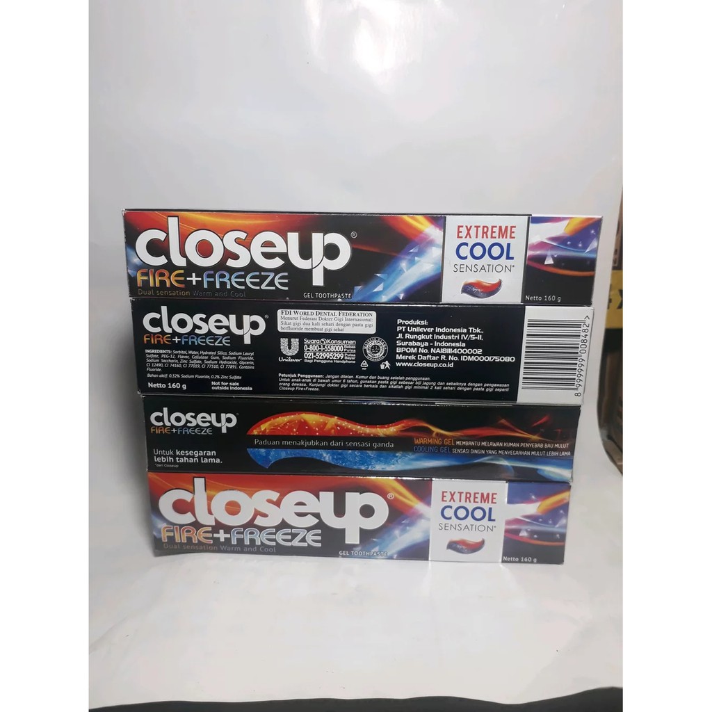 Closeup Fire Freeze 160g