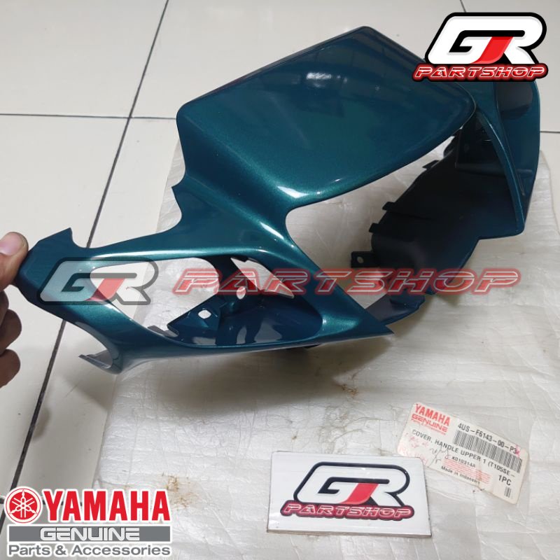 BATOK DEPAN HIJAU NON KOPLING VEGA OLD F1ZR ORI YGP FIZR FIZ F1Z R COVER HANDLE