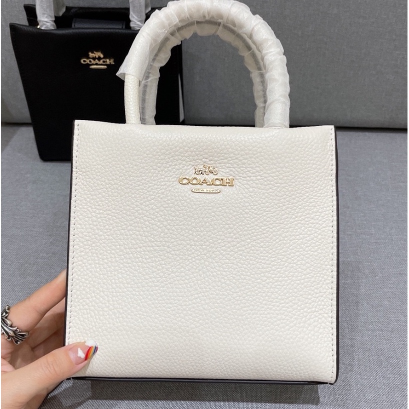 （grab）5692 coach Mini Cally women Shouler bag hand bag Crossbody In Colorblock Signature Canvas