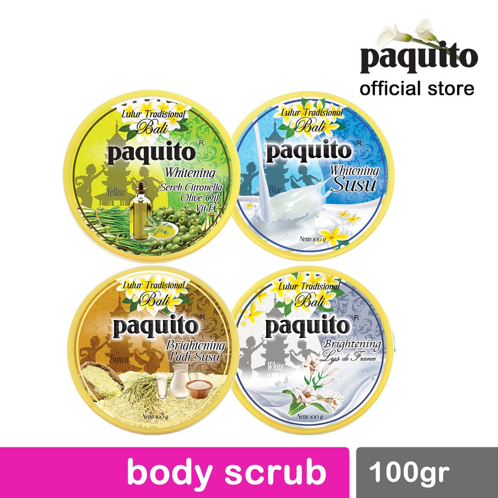 PAQUITO BODY SCRUB 100g