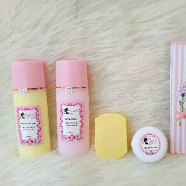 Hb Dosting / Paket Body Strong Whitening CANTIKA CM