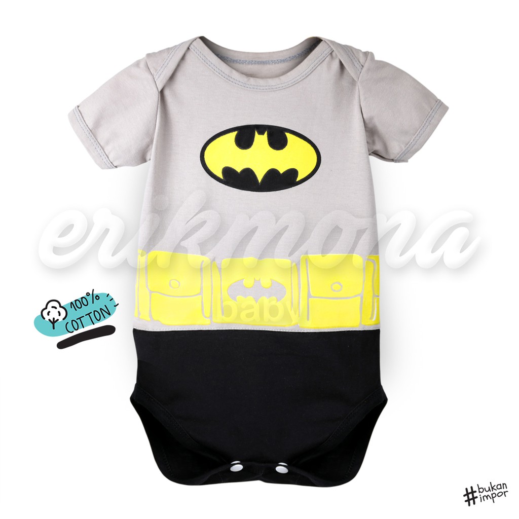 ✅ baju bayi jumper bayi baju anak karakter batman ✅