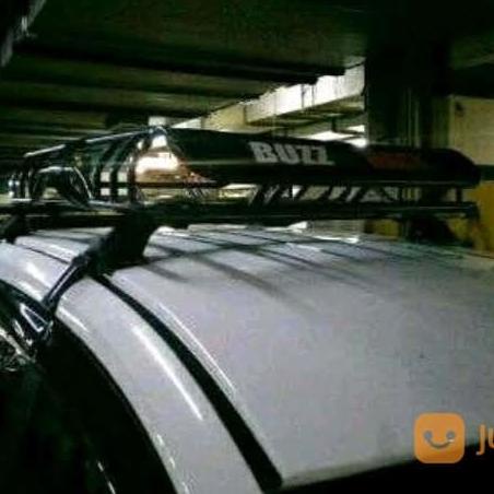 Roof Rack Atas Mobil Avanza/ Xenia Merk Buzz Rack+Kaki Jepit Body