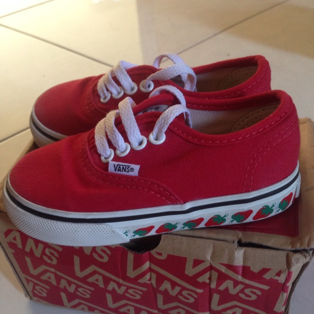 Preloved sepatu anak/kids/baby vans second bekas original