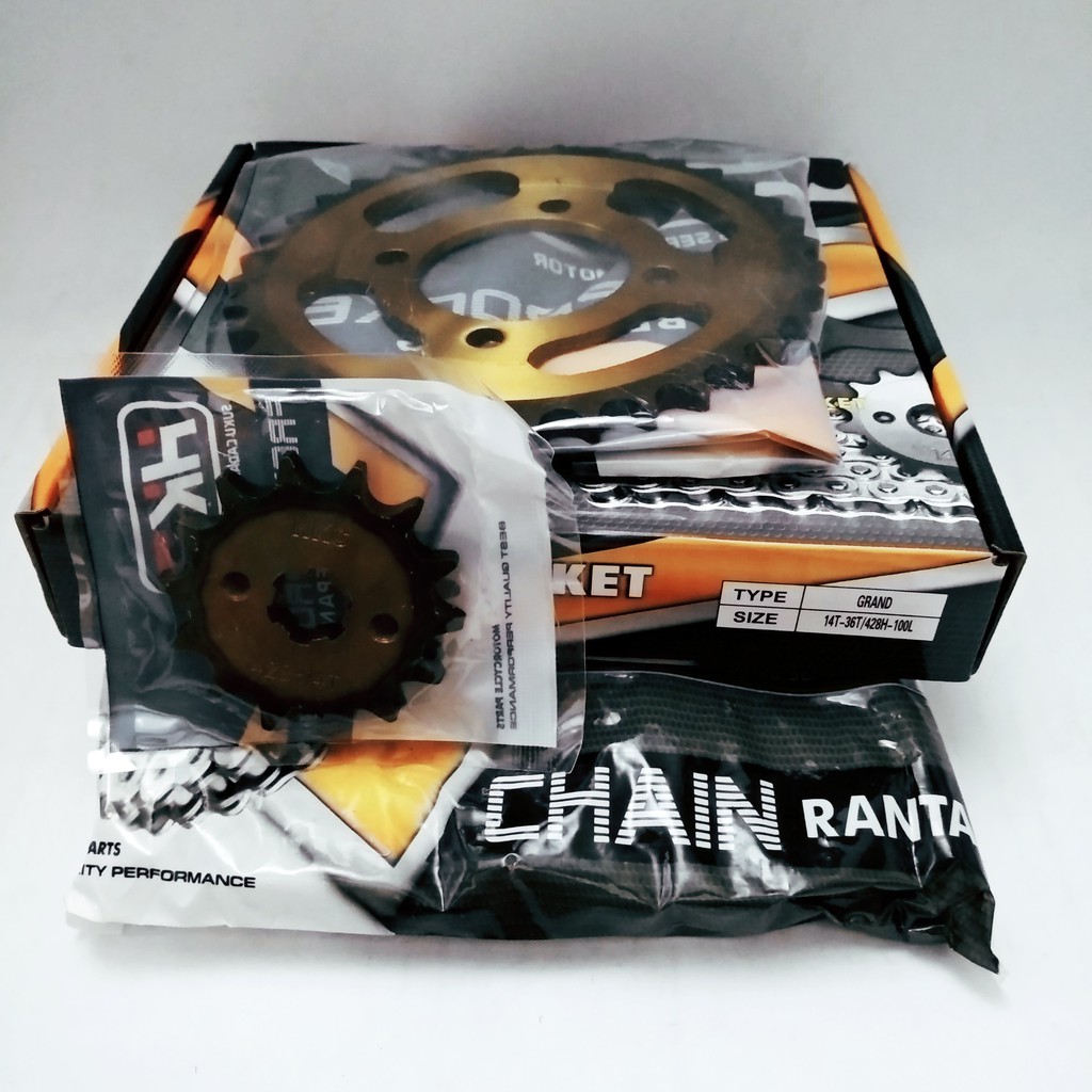 Grand / Gear Paket (Drive Chain Kit) / 128+