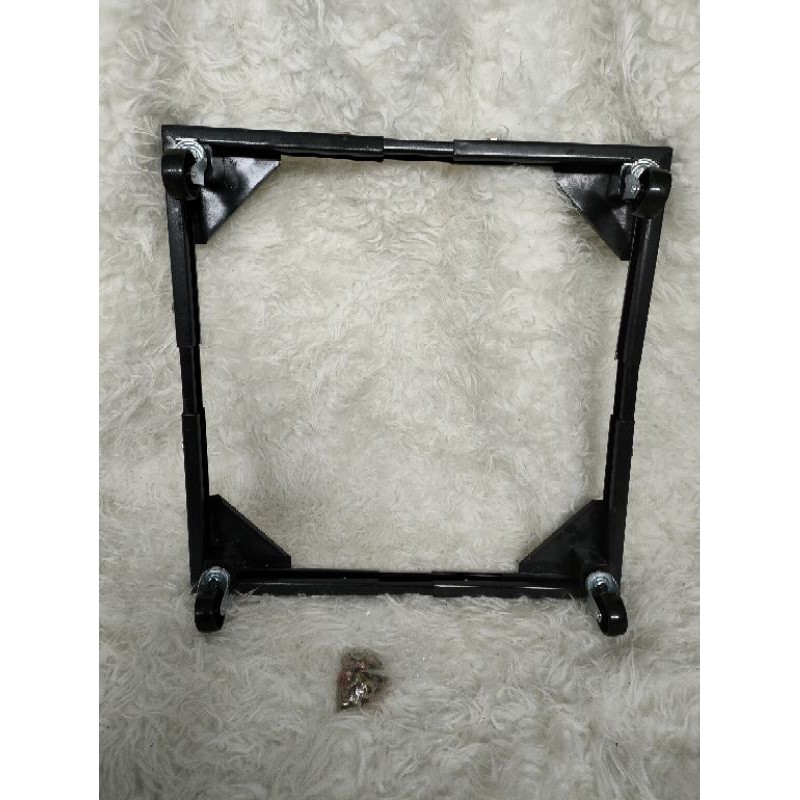 Penyangga Kulkas Roda Bracket Kaki Kulkas Roda (besi)