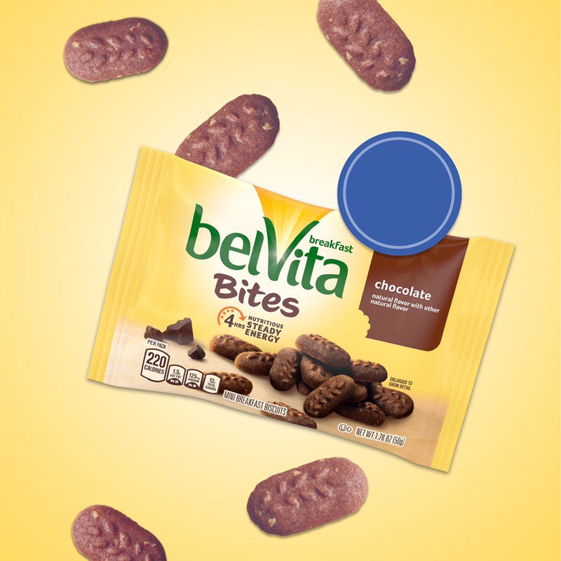 

IMPORT USA - BELVITA CHOCOLATE / CINNAMON BROWN SUGAR BITES