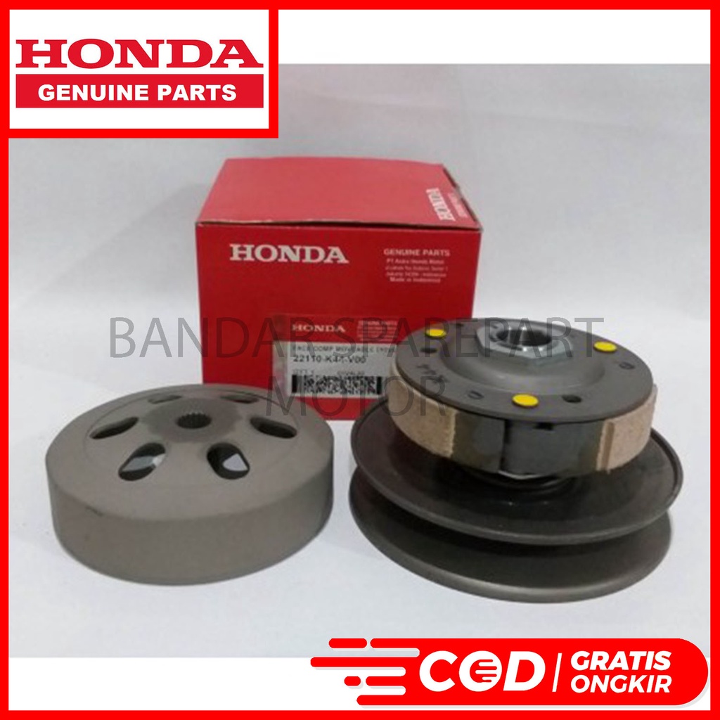 PULLY ASSY BEAT POP BEAT ESP BEAT STREET SCOOPY F1 ESP K44