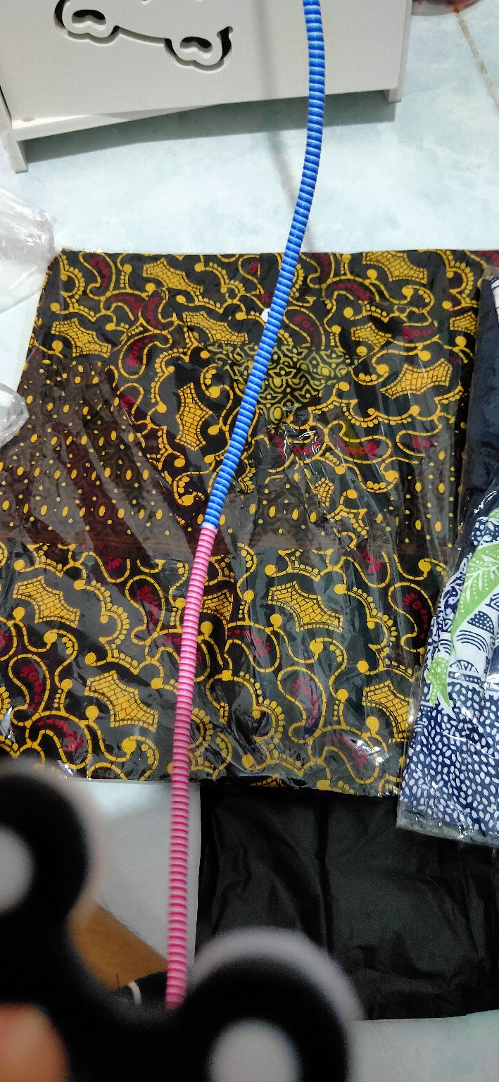 M-l-xl-xxl Batik Tunik Wanita Asj Sa Hrb026 Kenongo Pekalongan Sogan Tulis