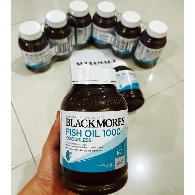 blackmores fish oil 1000 odourless 400 Lc