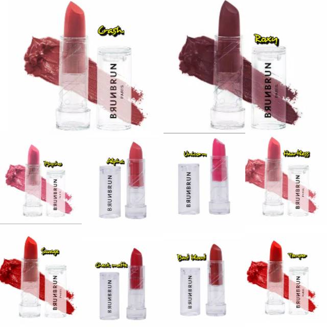 BRUNBRUN MATTE CREME LIPSTICK