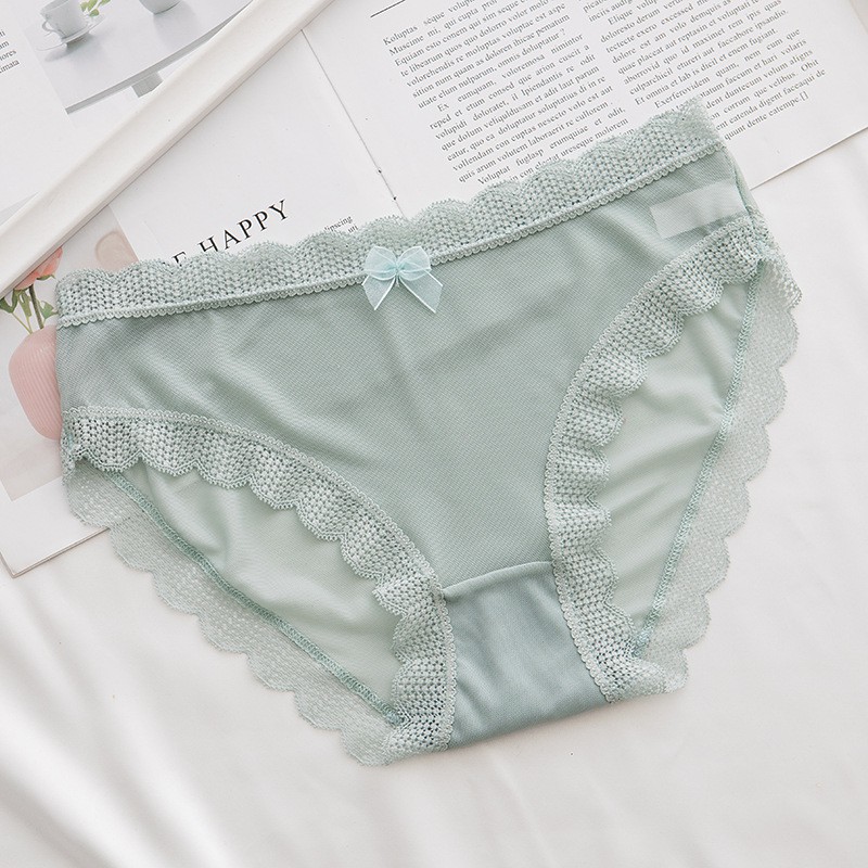 [Bayar Di Tempat]  Pakaian Dalam Wanita Feel Comfort Sexy Transparan Celana Dalam C208