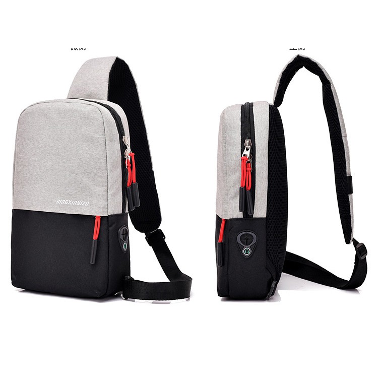 WYK30 SALE Tas New Korea Travel Sling Bag lubang earphone DXYizu Diskon Murah Impor TKM