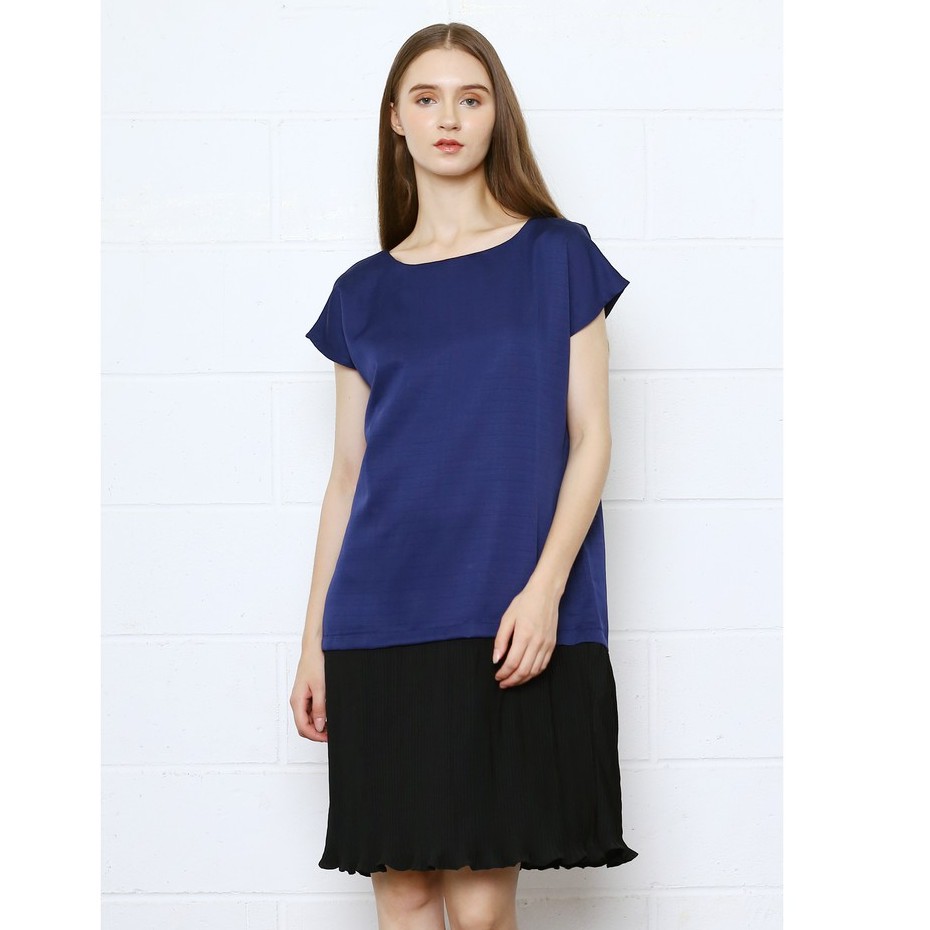 Aprillia Dress | JOAB CLOTHING | Dress Wanita Simple Putih Elegnat Retro