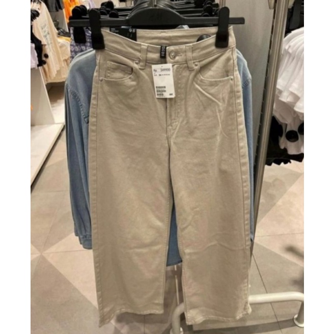 h&m wide jeans