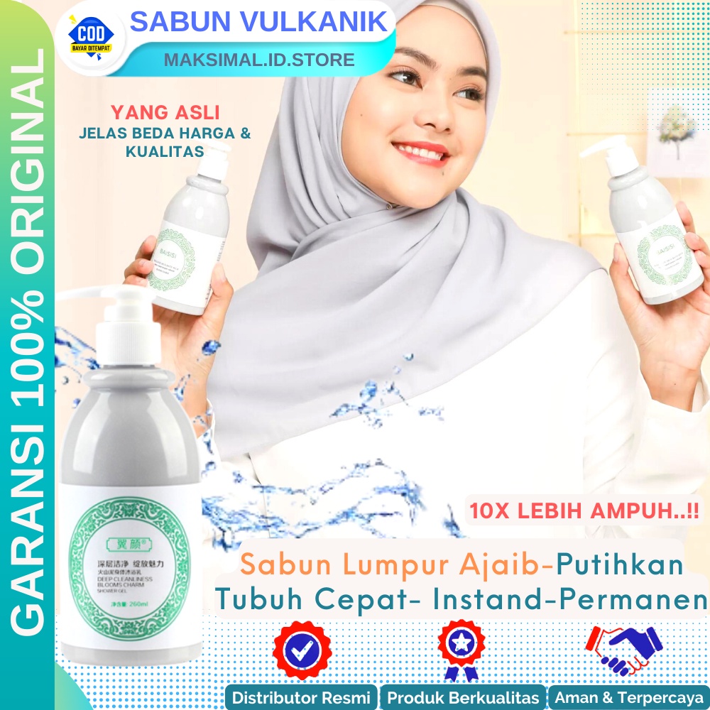 Sabun Pemutih Badan Ampuh Sabun Lumpur Yiyadai Vulkanik Sabun Pemutih Tubuh Original