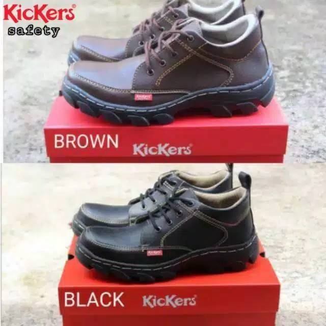 Crazy Diskon Bulan ini - Sepatu Safety Ujung Besi Sepatu Boots Casual Proyek Kerja Lapangan